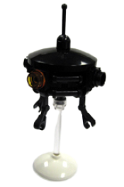 LEGO Imperial Probe Droid (White Dish Stand, Lever on Top) minifigure