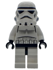 LEGO Stormtrooper (Black Head, Dotted Mouth Pattern) minifigure