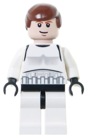 LEGO Han Solo - Light Nougat, Stormtrooper Outfit (2010) minifigure