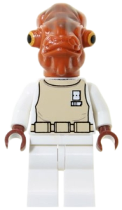 LEGO Admiral Ackbar minifigure