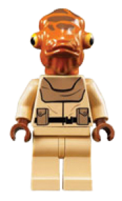 LEGO Mon Calamari Officer minifigure