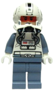 LEGO Clone Pilot with Open Helmet minifigure