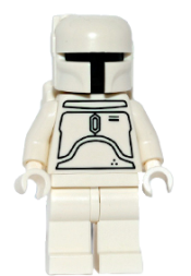LEGO Boba Fett - White minifigure