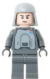 LEGO General Maximillian Veers - Light Bluish Gray Helmet and Armor minifigure
