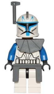 LEGO Captain Rex with Helmet Antenna / Rangefinder minifigure