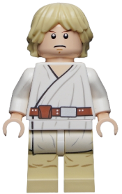 LEGO Luke Skywalker (Tatooine, Gray Visor on Reverse of Head) minifigure