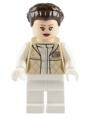 LEGO Princess Leia (Hoth Outfit, French Braid Hair) minifigure