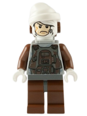 LEGO Dengar (Light Bluish Gray Torso) minifigure