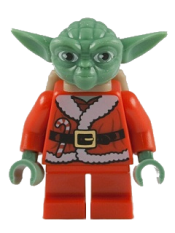 LEGO Santa Yoda with Backpack minifigure