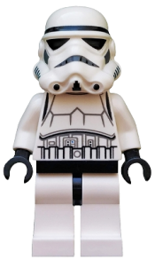 LEGO Stormtrooper (Detailed Armor, Patterned Head, Dotted Mouth Pattern) minifigure