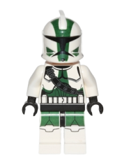 LEGO Clone Trooper Commander Gree, 41st Elite Corps (Phase 1) - Large Eyes minifigure