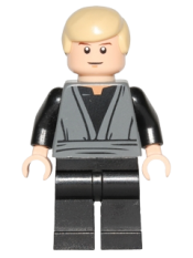 LEGO Luke Skywalker (Dark Bluish Gray Jedi Robe) minifigure