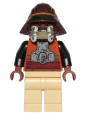 LEGO Lando Calrissian - Skiff Guard, Tan Hips minifigure