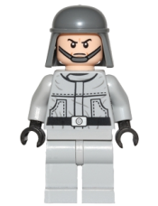 LEGO Imperial AT-ST Pilot / Driver (Plain Helmet, Dual Sided Head) minifigure