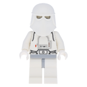LEGO Snowtrooper, Light Bluish Gray Hips, White Hands, Printed Head minifigure