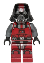 LEGO Sith Trooper - Dark Red Armor minifigure