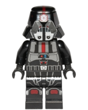 LEGO Sith Trooper - Black Armor with Printed Legs minifigure