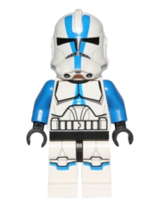 LEGO Clone Trooper, 501st Legion (Phase 2) - Blue Arms, Large Eyes minifigure