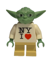 LEGO Yoda, NY I Heart Torso, White Hair (TRU Times Square 2013 Exclusive) set