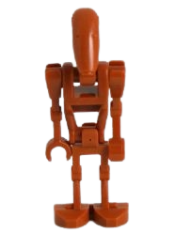 LEGO Battle Droid Dark Orange without Back Plate minifigure