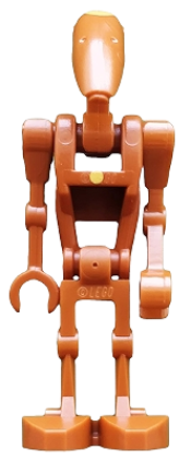 LEGO Battle Droid Commander (Dark Orange) minifigure