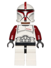 LEGO Clone Trooper Captain (Phase 1) - Scowl minifigure