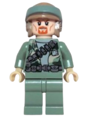 LEGO Endor Rebel Trooper (Sand Green) minifigure