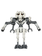 LEGO General Grievous - Bent Legs, White Armor minifigure