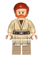 LEGO Obi-Wan Kenobi (Dark Tan Printed Legs) minifigure