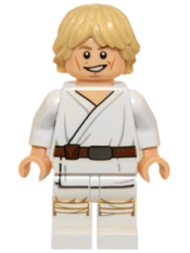 LEGO Luke Skywalker (Tatooine, White Legs, Detailed Face Print) minifigure