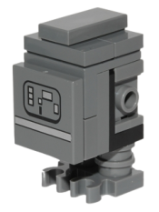 LEGO Gonk Droid (GNK Power Droid), Dark Bluish Gray minifigure