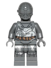 LEGO RA-7 Protocol Droid (Dark Bluish Gray) minifigure