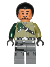 LEGO Kanan Jarrus (Black Hair and Eyebrows) minifigure