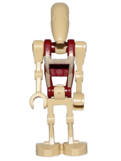 LEGO Battle Droid Security with Straight Arm - Solid Pattern on Torso minifigure