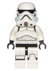 LEGO Stormtrooper (Printed Legs, Dark Azure Helmet Vents, Frown) minifigure