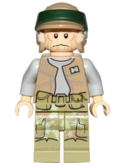 LEGO Endor Rebel Trooper 2 (Olive Green) (Commander Rex) minifigure