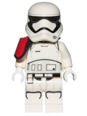 LEGO First Order Stormtrooper Officer (Rounded Mouth Pattern) minifigure