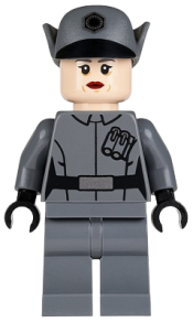 LEGO First Order Officer (Lieutenant / Captain) - Female minifigure