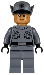 LEGO First Order Officer (Lieutenant / Captain) - Male minifigure