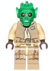 LEGO Rodian Alliance Fighter minifigure