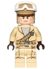 LEGO Rebel Trooper, Goggles, Dark Tan Helmet minifigure