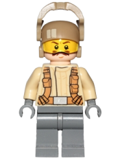 LEGO Resistance Trooper - Tan Jacket, Moustache minifigure