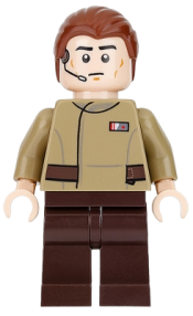 LEGO Resistance Officer - Headset minifigure