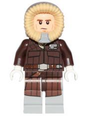 LEGO Han Solo - Parka, Dark Brown Coat (Hoth) minifigure