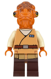 LEGO Admiral Ackbar (Medium Nougat Robe) minifigure
