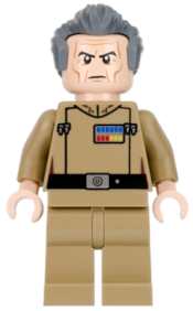 LEGO Grand Moff Wilhuff Tarkin - Dark Tan Uniform minifigure