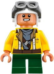 LEGO Rowan - Yellow Jacket, Aviator Cap and Goggles minifigure