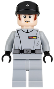 LEGO Imperial Officer - Light Bluish Gray Uniform minifigure
