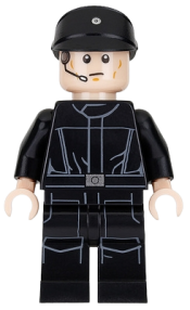 LEGO Imperial Shuttle Pilot - Light Nougat minifigure