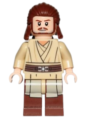 LEGO Qui-Gon Jinn, without Cape minifigure